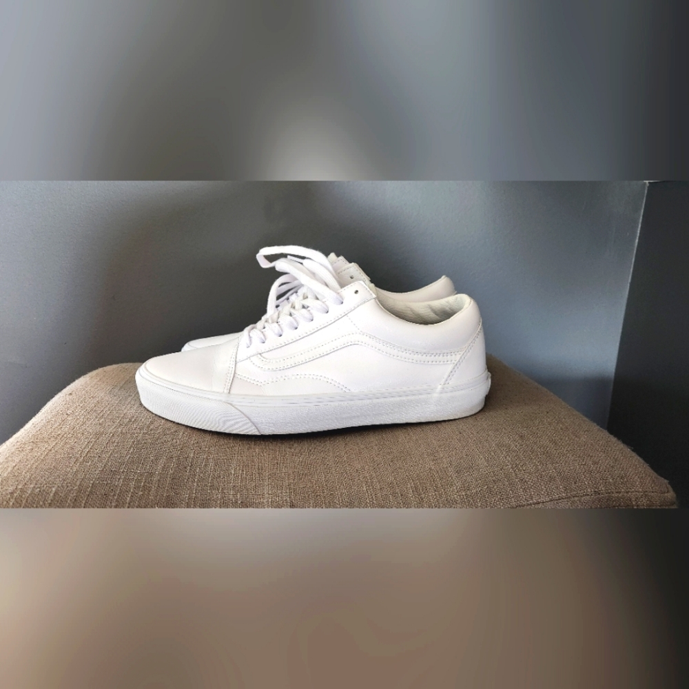 10.5 vans old school LEATHER